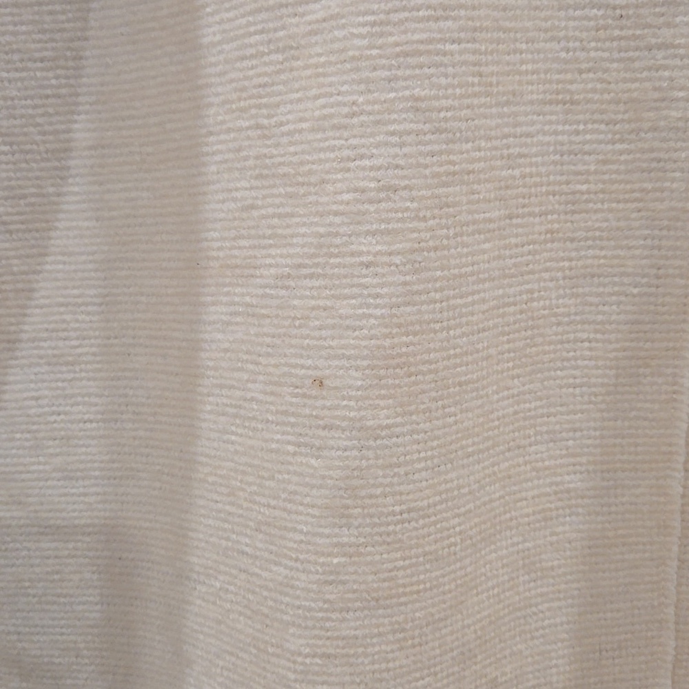 Zara Women's Blazer Coat, Wool Blend, Unlined, Creamy White, Buttons, Small - Picture 11 of 16